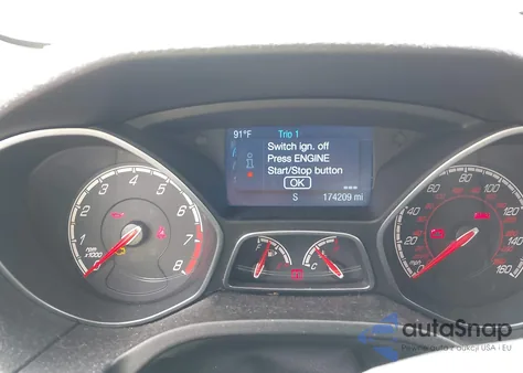 2014 Ford Focus St from USA, damaged, VIN 1FADP3L91EL457050